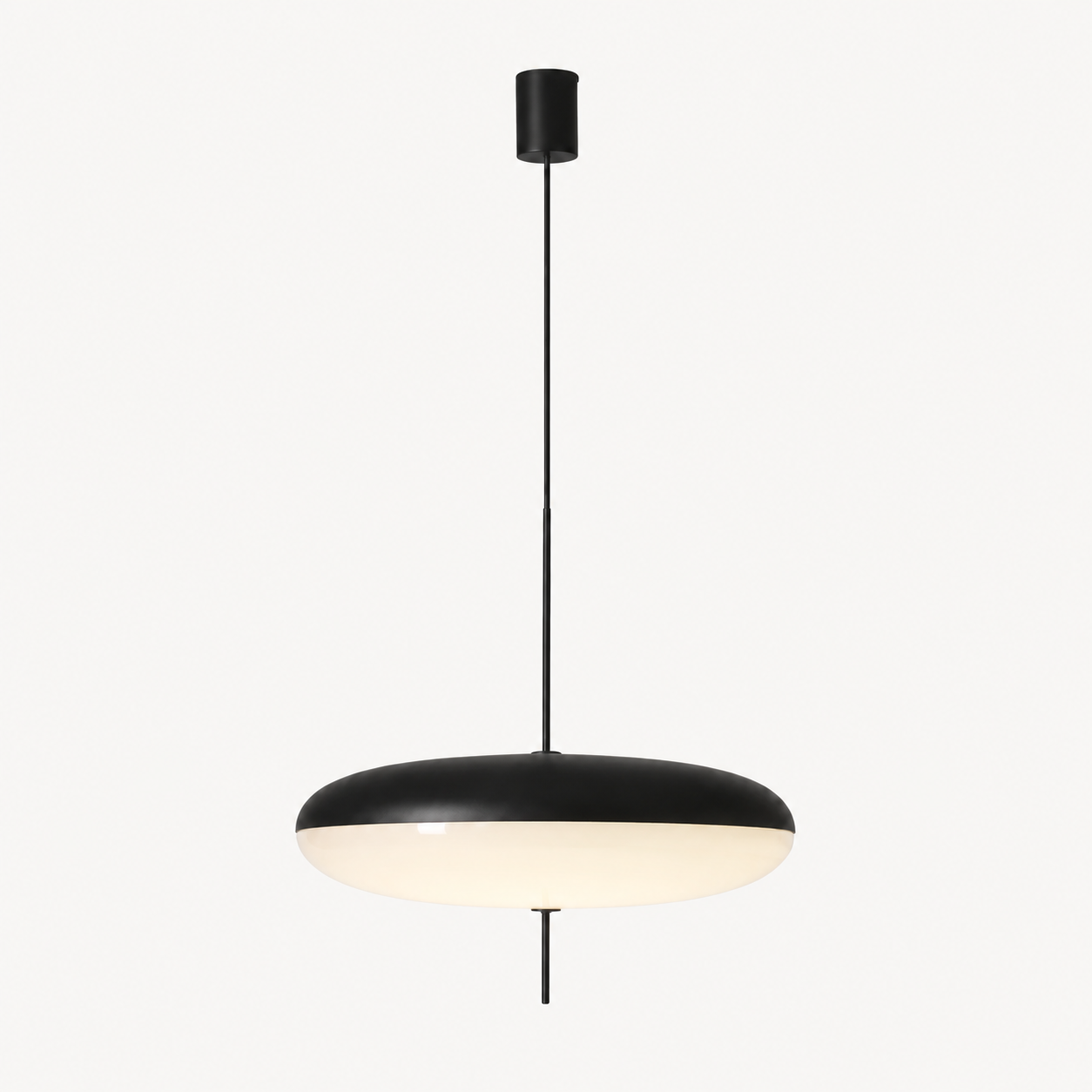 Suspension moderne en acrylique avec LED