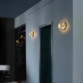 Applique murale moderne en verre avec LED Vetro