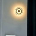 Applique murale moderne en verre avec LED Vetro