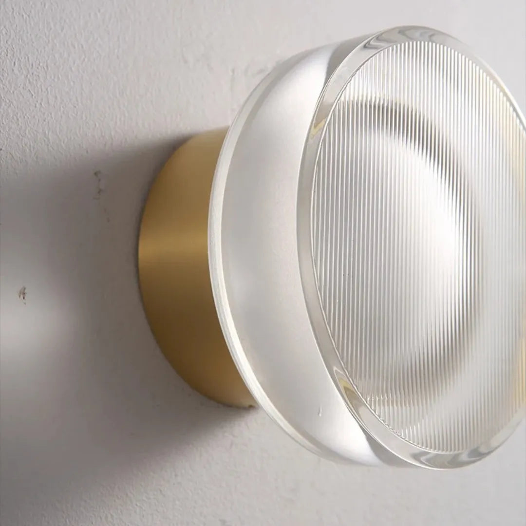 Applique murale moderne en verre avec LED Vita