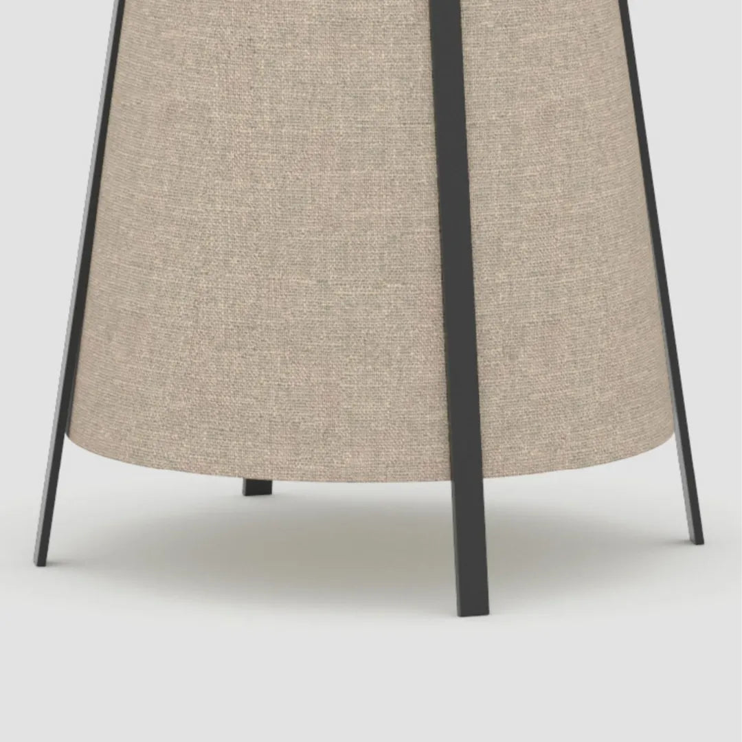 Lampadaire japonais Wabi-Sabi Zen pour salon et chambre à coucher