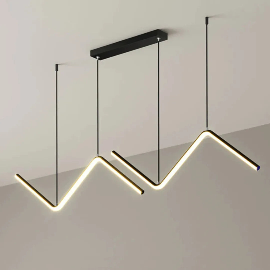 Lustre Suspendu Double LED Minimaliste