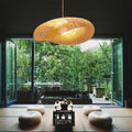 Lustre en bambou à LED Nevo