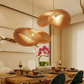 Lustre en bambou à LED Nevo