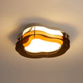 Plafonnier LED floral nordique
