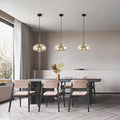 Suspension Globe en Verre Nero