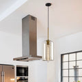 Suspension Globe en Verre Nero