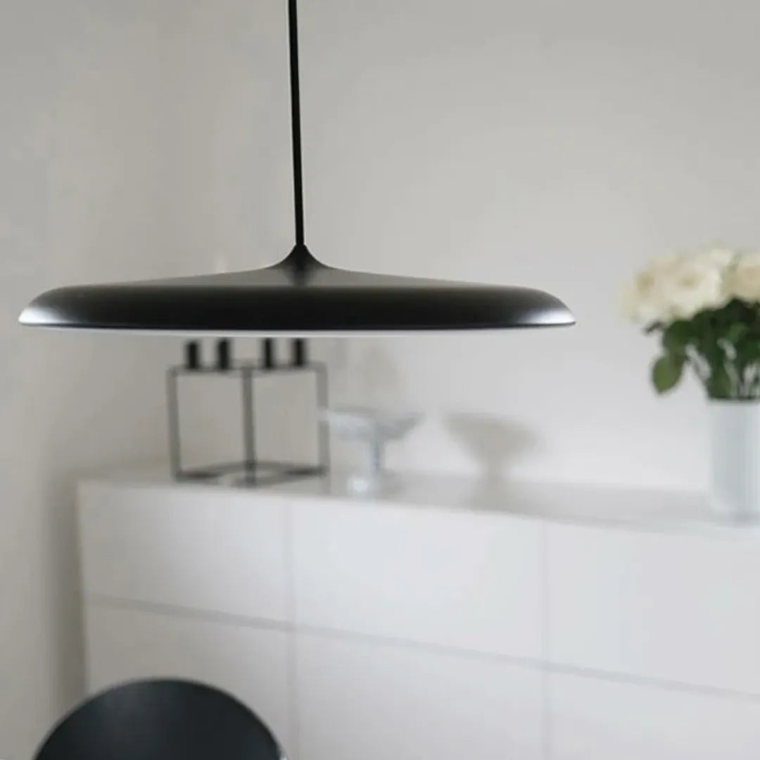 Suspension moderne en aluminium avec LED