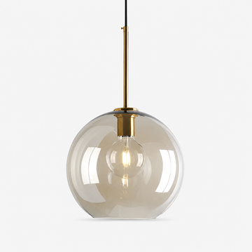 Suspension Globe en Verre Nero