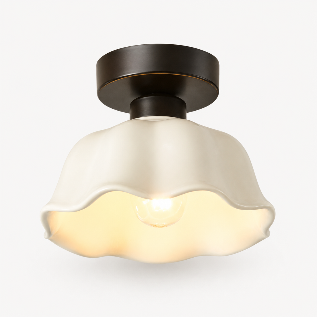 Plafonnier moderne en céramique avec LED Varen